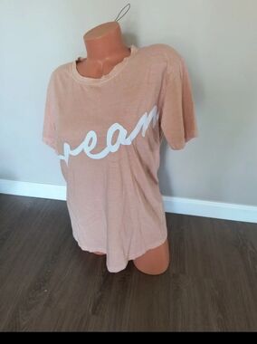 Victoria's Secret Dream Women's Tshirt Short Sleeve Oversize Size Small